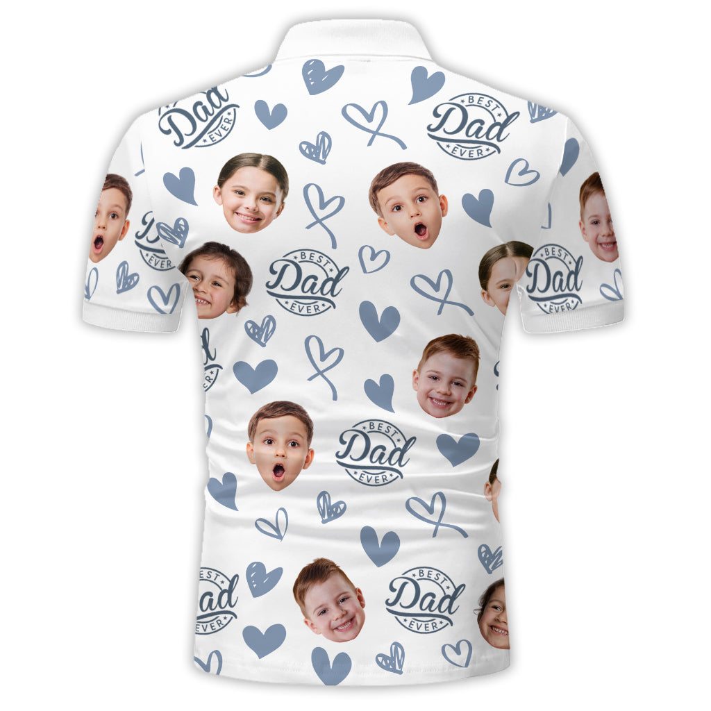 Best Dad Ever - Personalized Father Polo Shirt