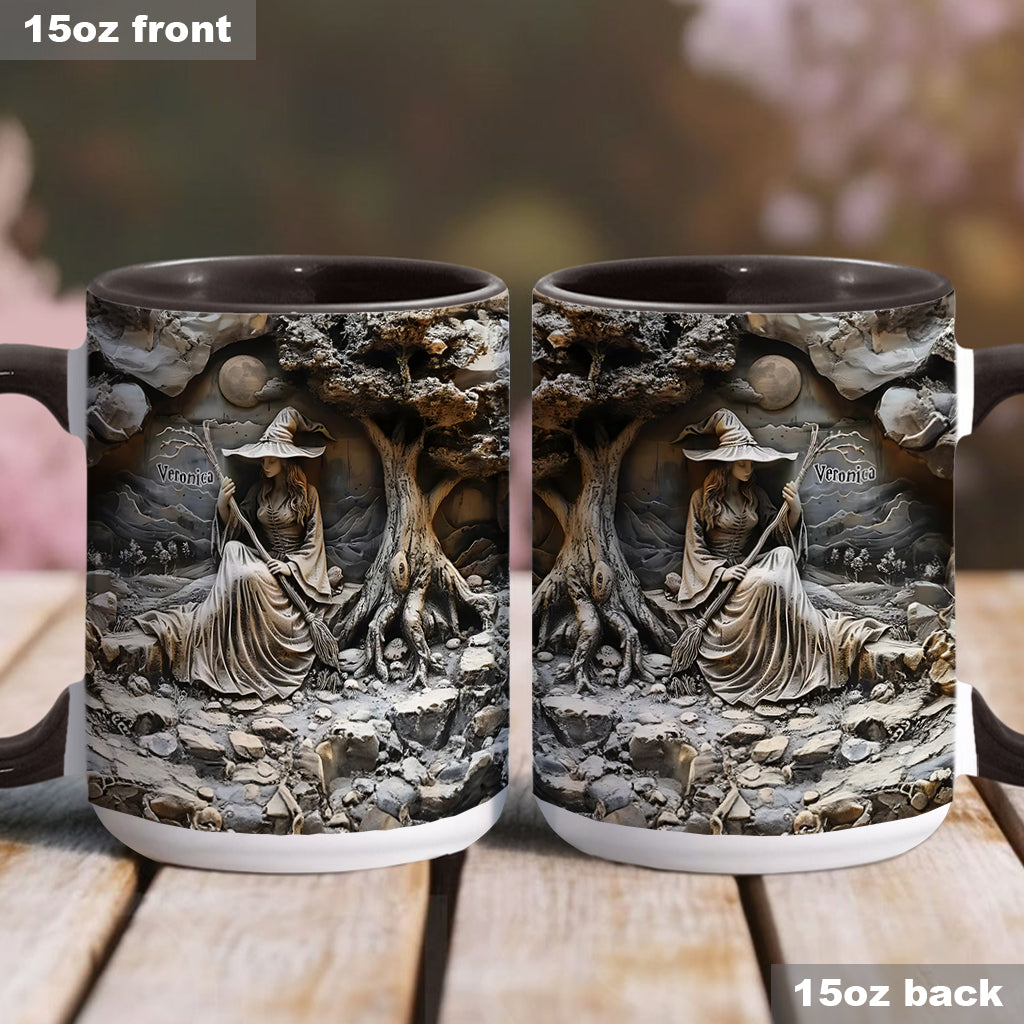 Beautiful Witch - Personalized Witch Accent Mug