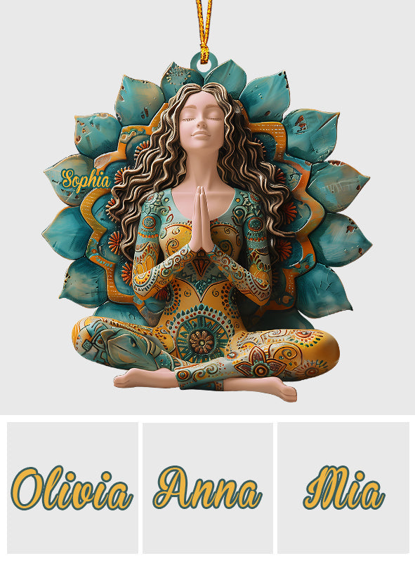 Lose Your Mind Find Your Soul - Personalized Yoga Ornament