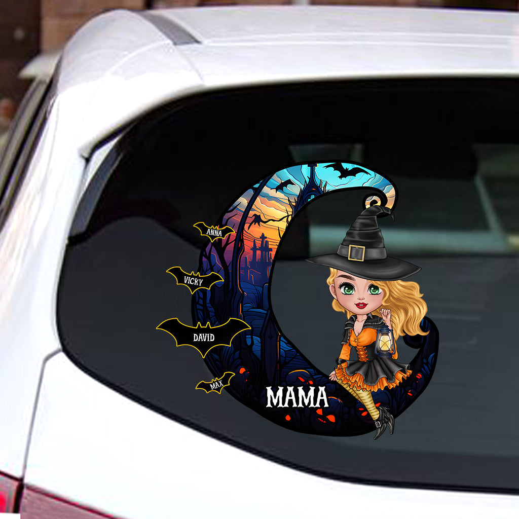 Spooky Mom - Personalized Mother Decal Full