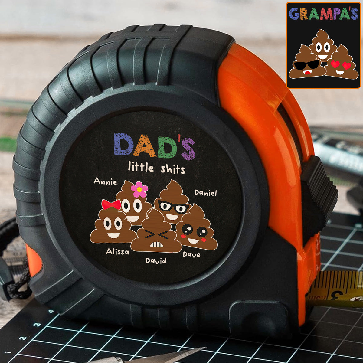 Dad's Little Cuties - Personalized Father Measure Tape