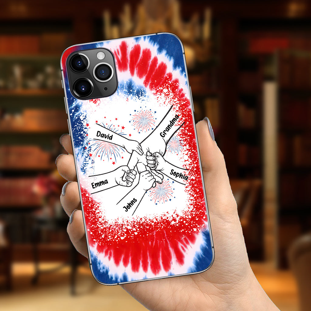 Grandma's Life 4th Of July - Personalized Grandma Phone Case