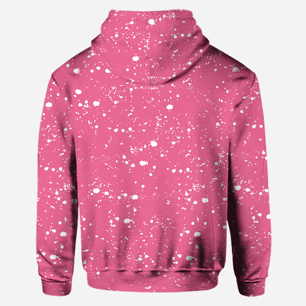 In October We Wear Pink Breast Cancer Awareness Hoodie and Leggings