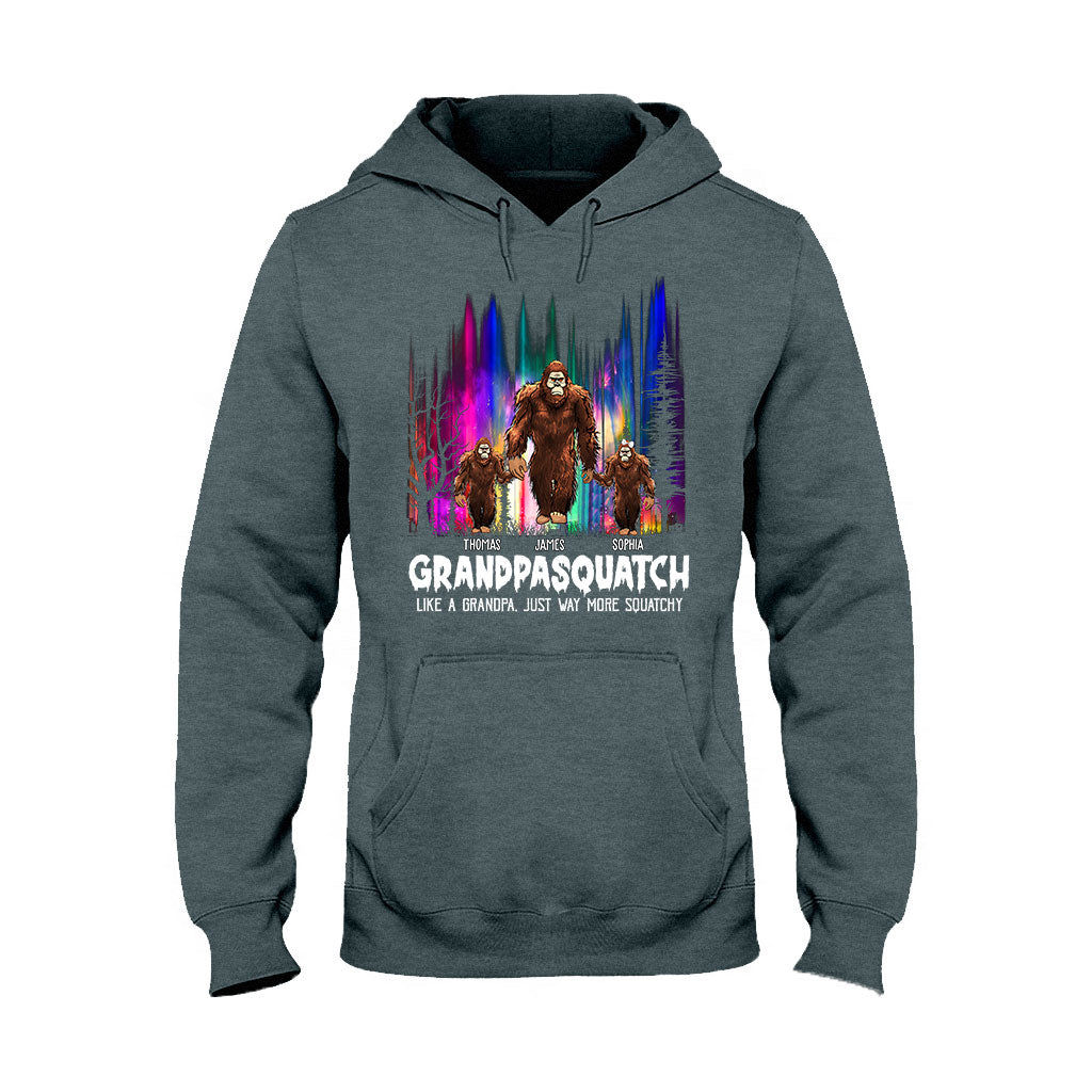 Grandpasquatch - Personalized Grandpa T-shirt And Hoodie
