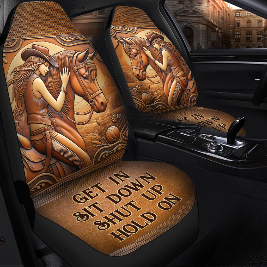 Get In Sit Down - Horse Seat Covers