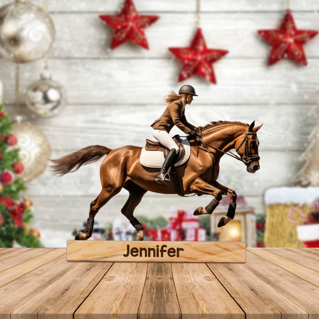 Custom Any Photo Plaque - Personalized Horse Custom Photo Plaque