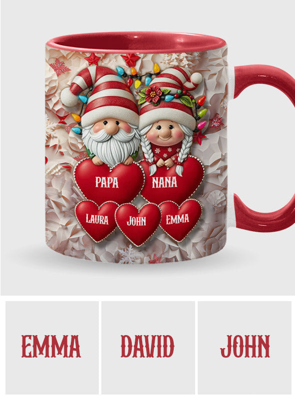 Love My Family - Personalized Family Accent Mug