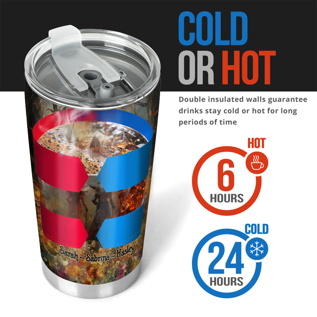 We're Not Sugar & Spice - Personalized Bestie Tumbler