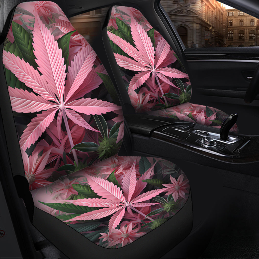 Pink In My Area - Weed Seat Covers