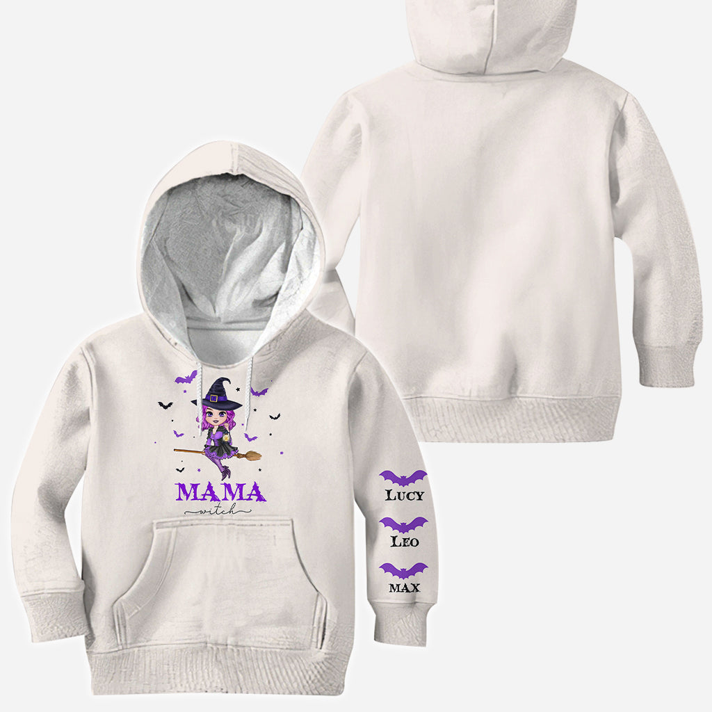 Mama Witch - Personalized Mother All Over Shirt