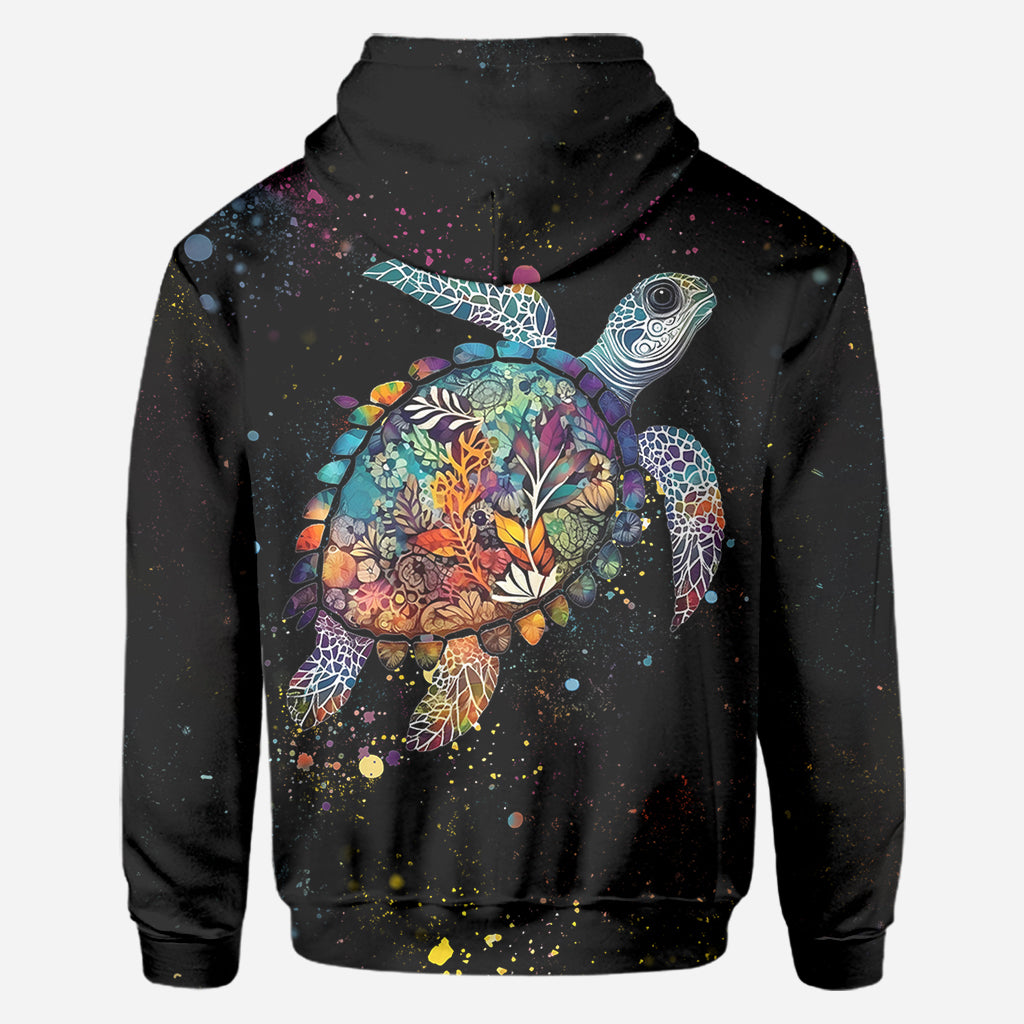 This Grandma Mom Belongs To - Personalized Turtle All Over Shirt