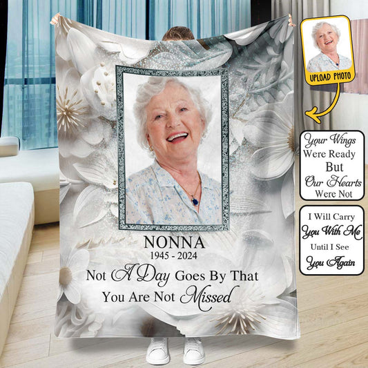I'm Always With You - Personalized Memorial Blanket