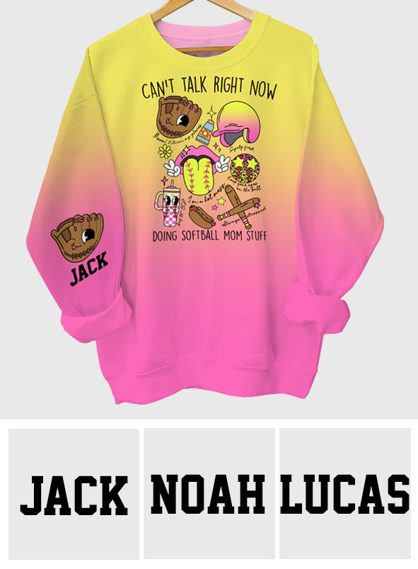 Softball Mom Stuff - Personalized Softball All Over Shirt