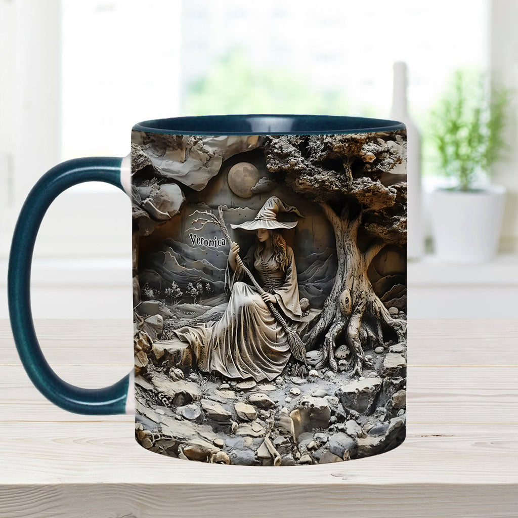 Beautiful Witch - Personalized Witch Accent Mug
