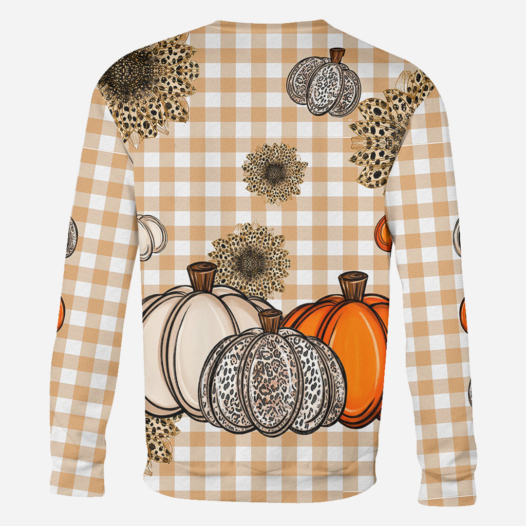 Grandma's Little Pumpkins Any Title - Personalized Grandma All Over Shirt