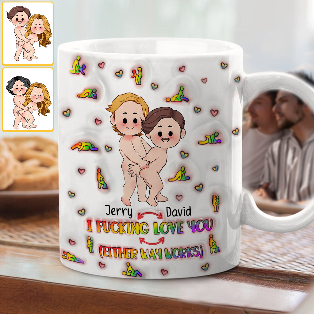 I Love You - Personalized LGBT Support Mug