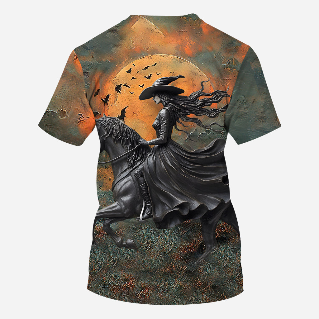 Brooms Are For Amateurs - Personalized Horse All Over Shirt