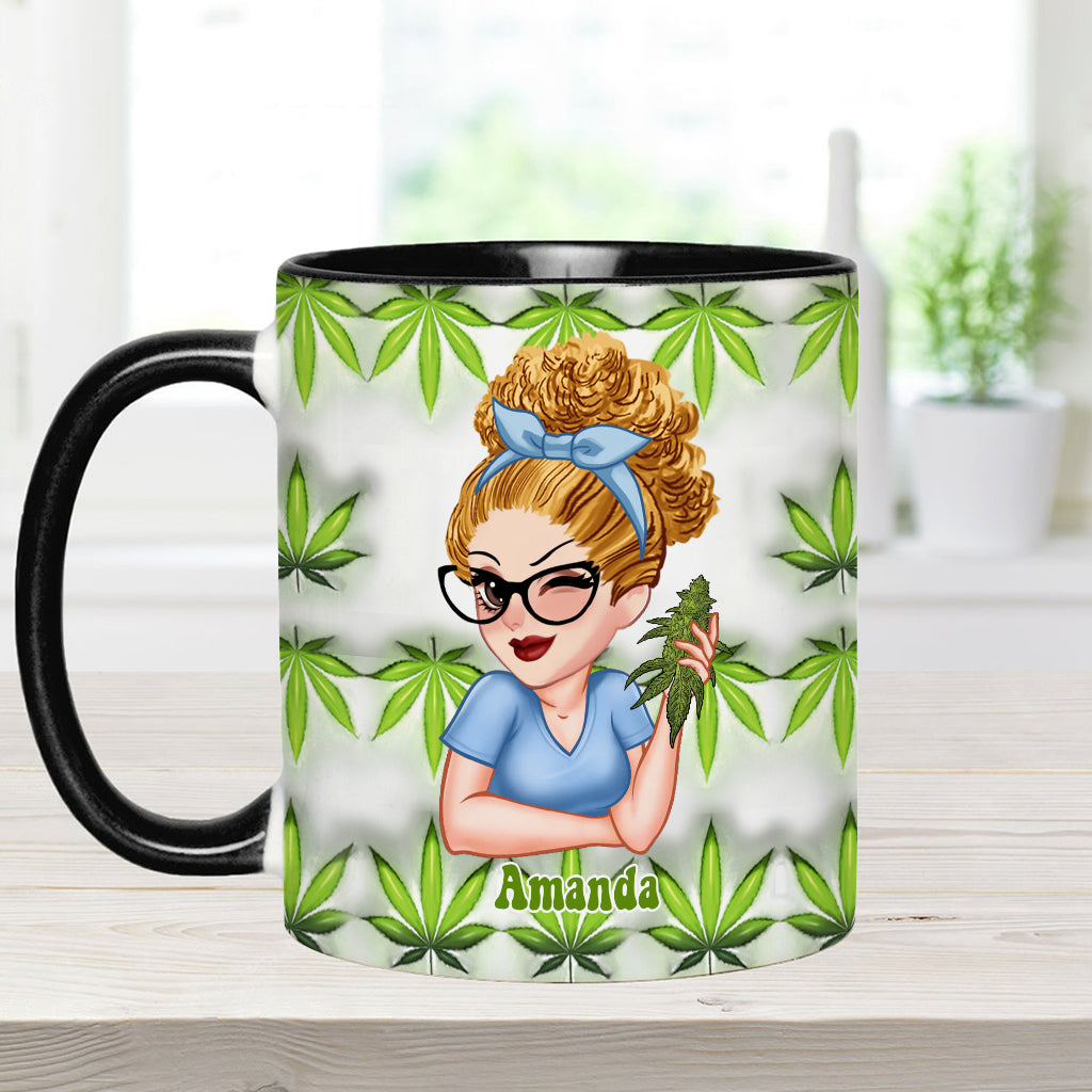 Pretty Little Pothead - Personalized Weed Accent Mug