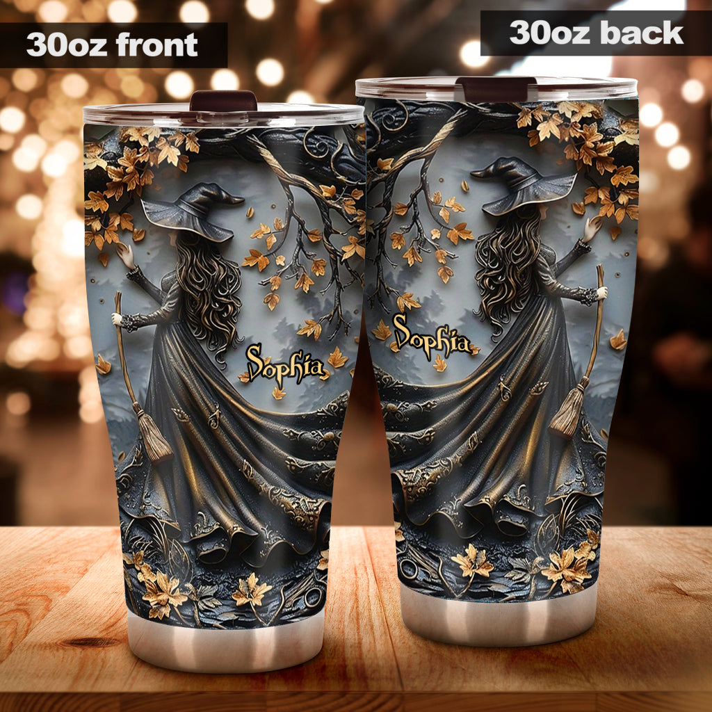 Beautiful Witch - Personalized Witch Tumbler