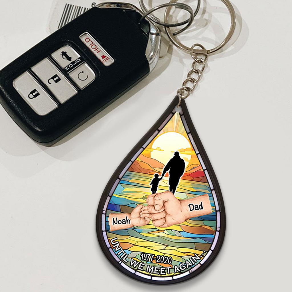 Until We Meet Again - Personalized Memorial Keychain