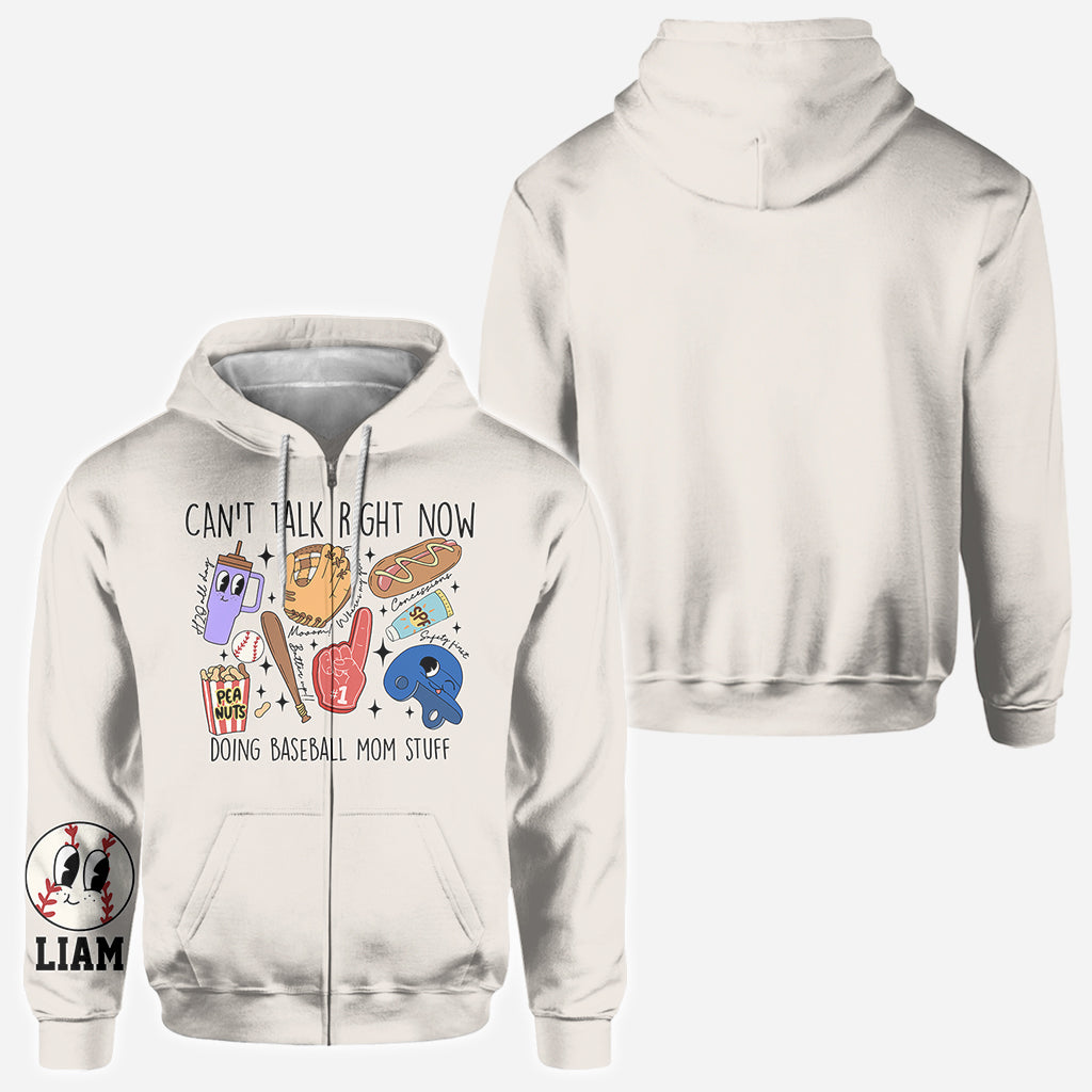 Baseball Mom Stuff - Personalized Baseball All Over Shirt