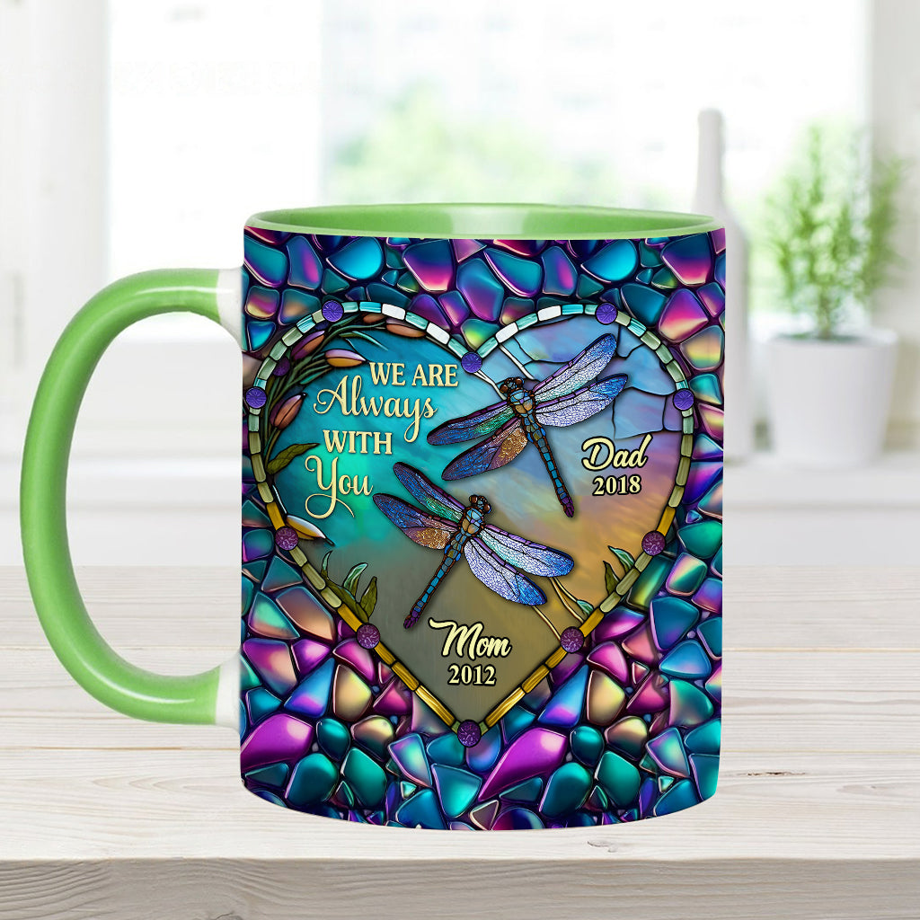 I'm Always With You - Personalized Memorial Accent Mug