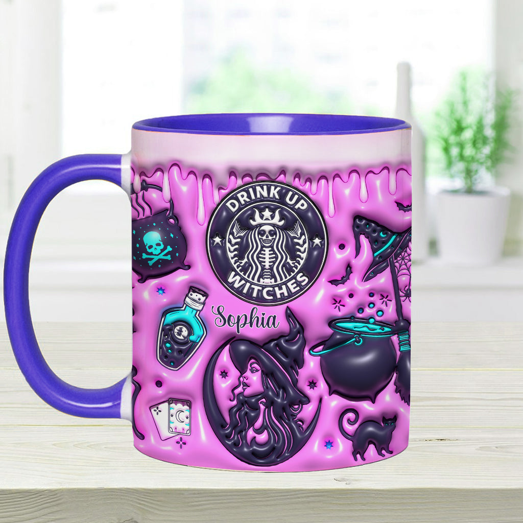 Drink Up Witches - Personalized Witch Accent Mug