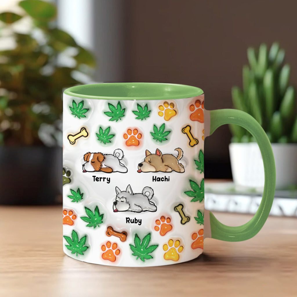 World's Dopest Pet Parent - Personalized Weed Accent Mug