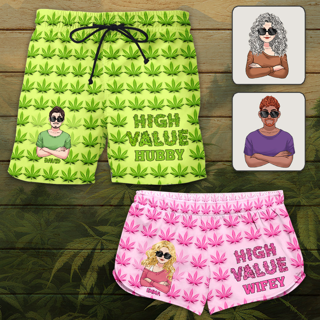 High Maintenance Couple - Personalized Couple Men Shorts & Women Shorts