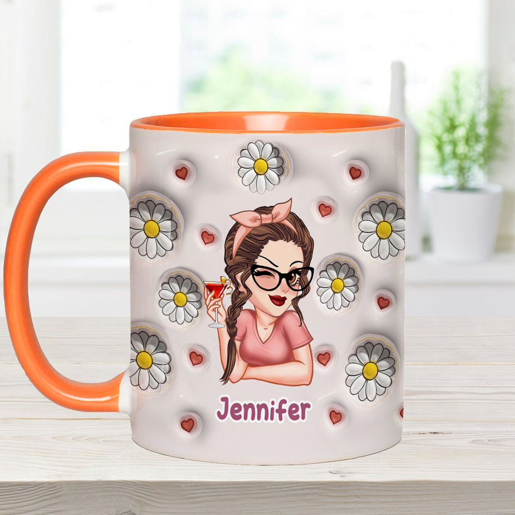 Doing My Best - Personalized Accent Mug