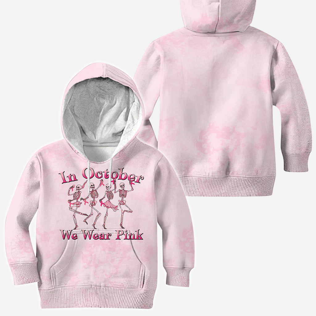 In October We Wear Pink - Personalized Breast Cancer Awareness All Over Shirt