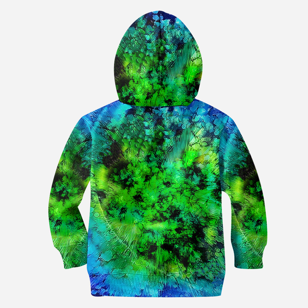 Love Being Grandma Beautiful Butterflies - Personalized Grandma Hoodie and Leggings