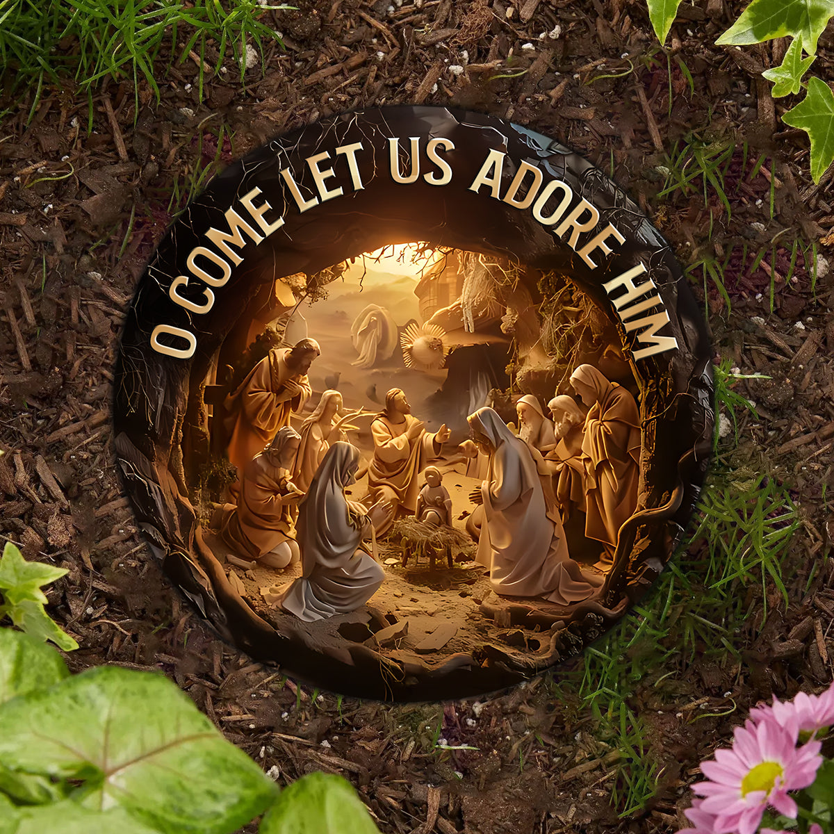 Hallelujah - Personalized Christian Round Shaped Stone