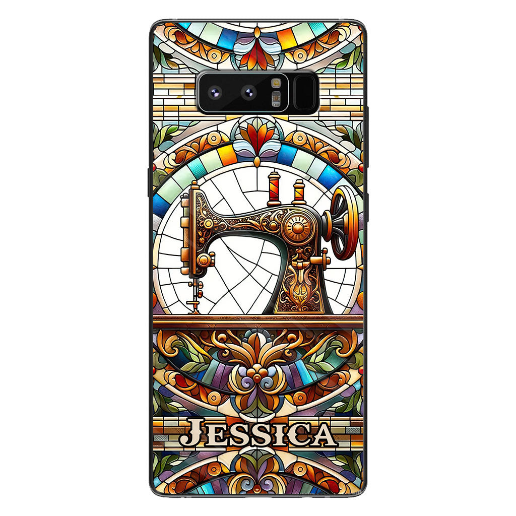 Colorful Sewing Machine - Personalized Sewing Phone Case