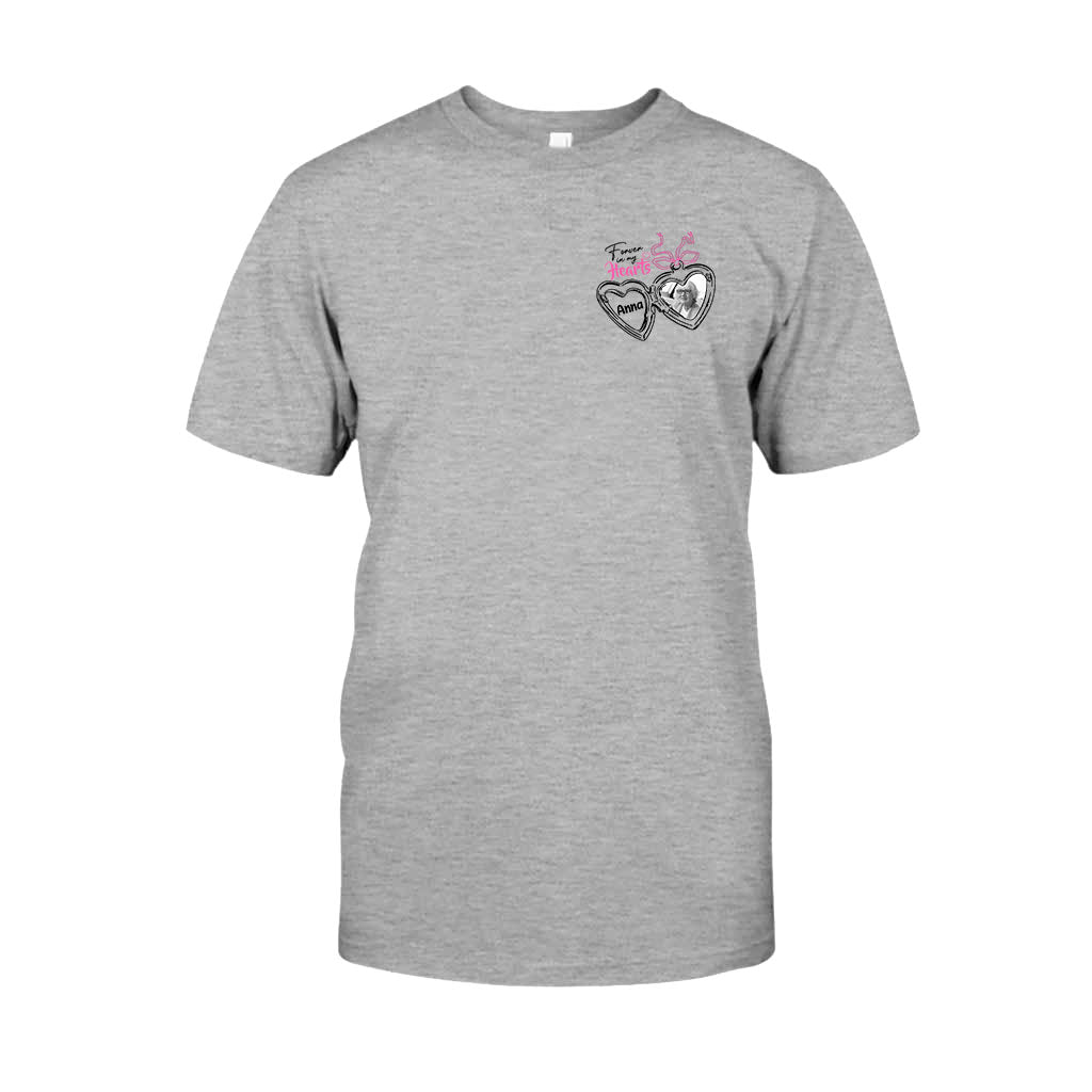 Forever In My Heart - Personalized Memorial T-shirt And Hoodie