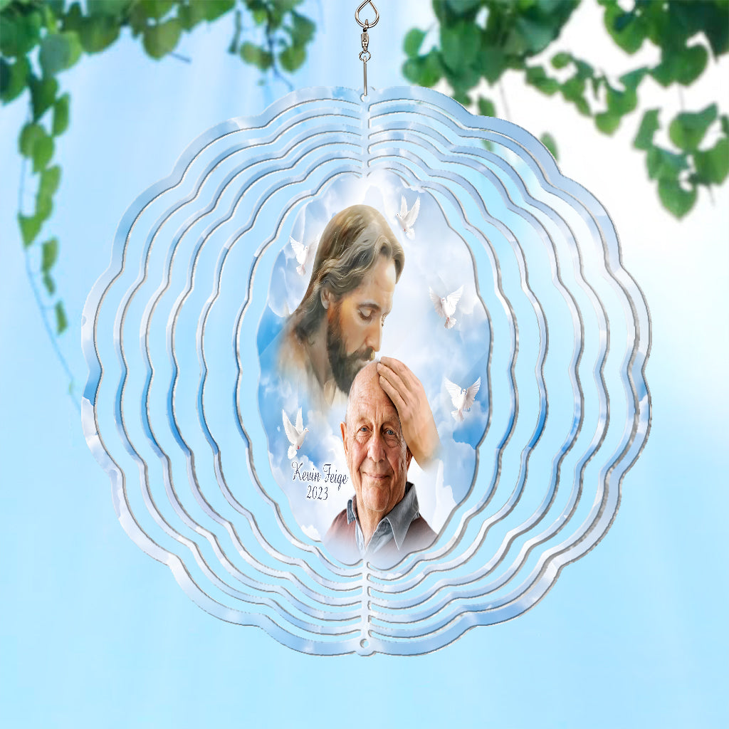 Welcome Home - Personalized Memorial Wind Spinner