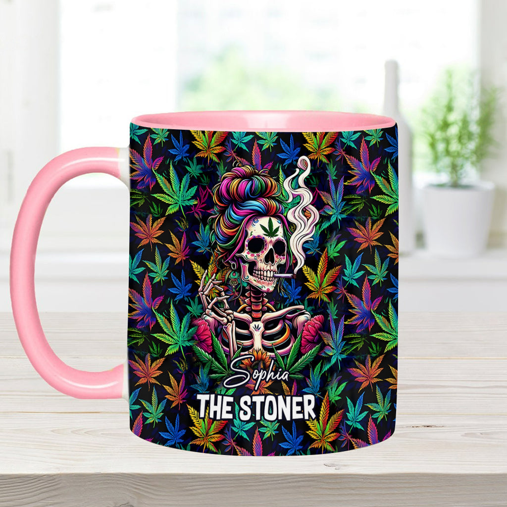 The Stoner - Personalized Weed Accent Mug