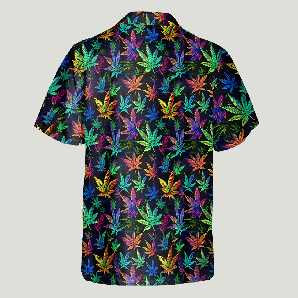 Colorful 420 - Personalized Weed Hawaiian Shirt