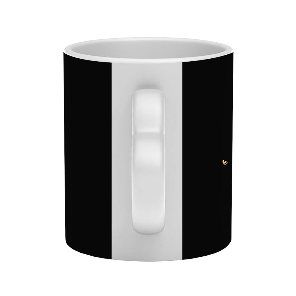 From Our First Kiss Till Our Last Breath - Personalized Couple Heart Handle Mug