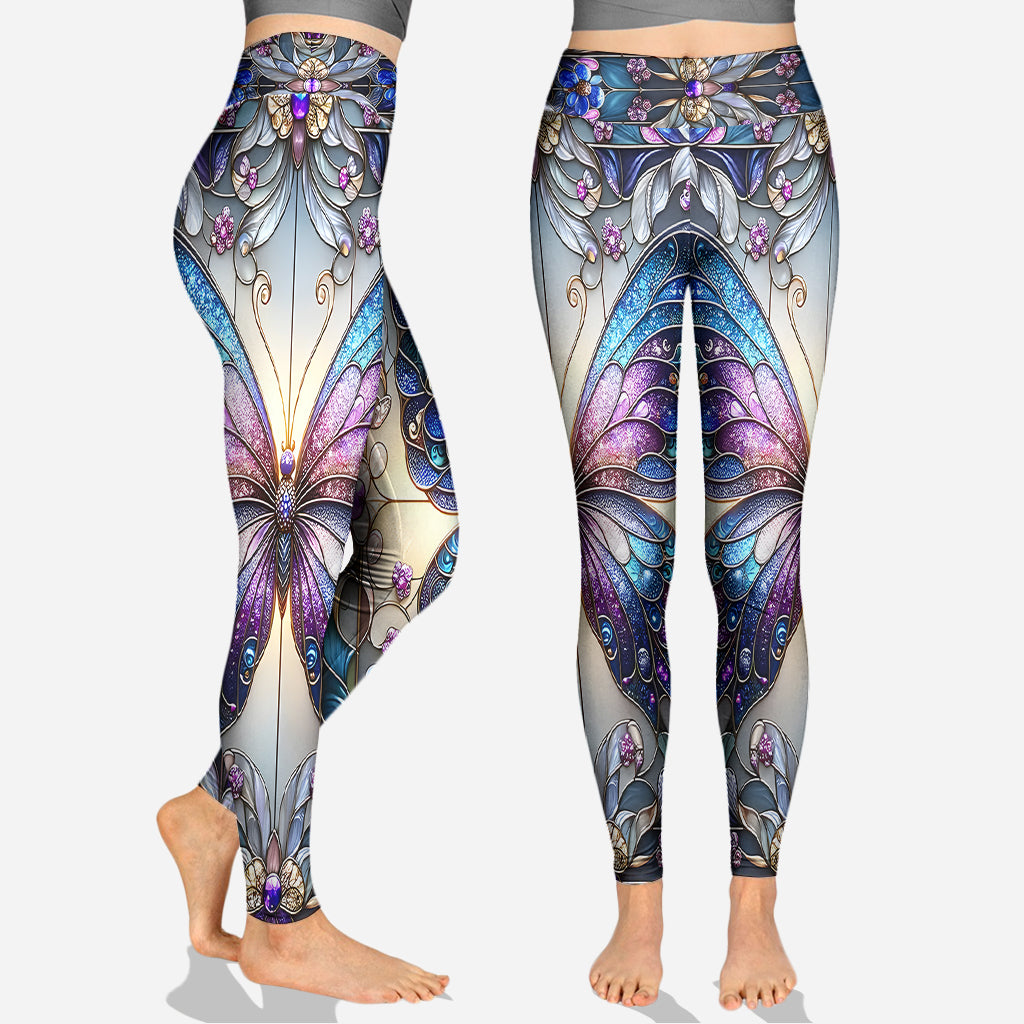 Personalized Beautiful Butterfly Butterfly Hoodie and Leggings