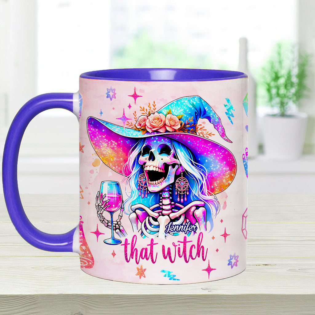 That Witch - Personalized Witch Accent Mug