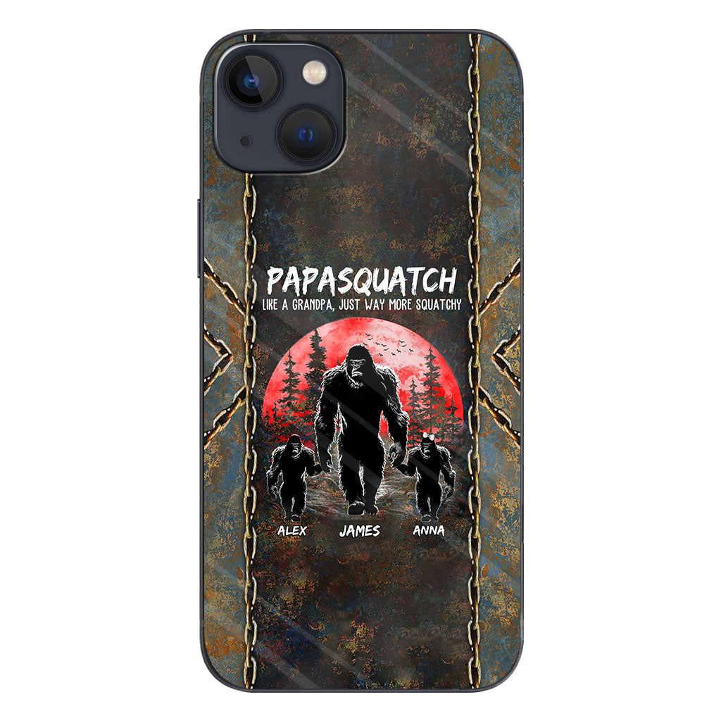 Grandpasquatch - Personalized Father Phone Case
