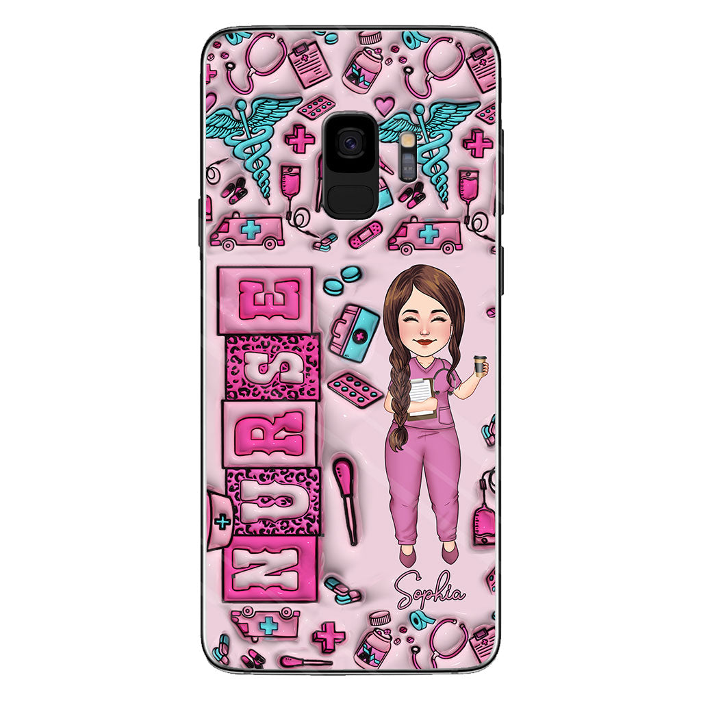 Nurse Life - Personalized Nurse Clear Phone Case