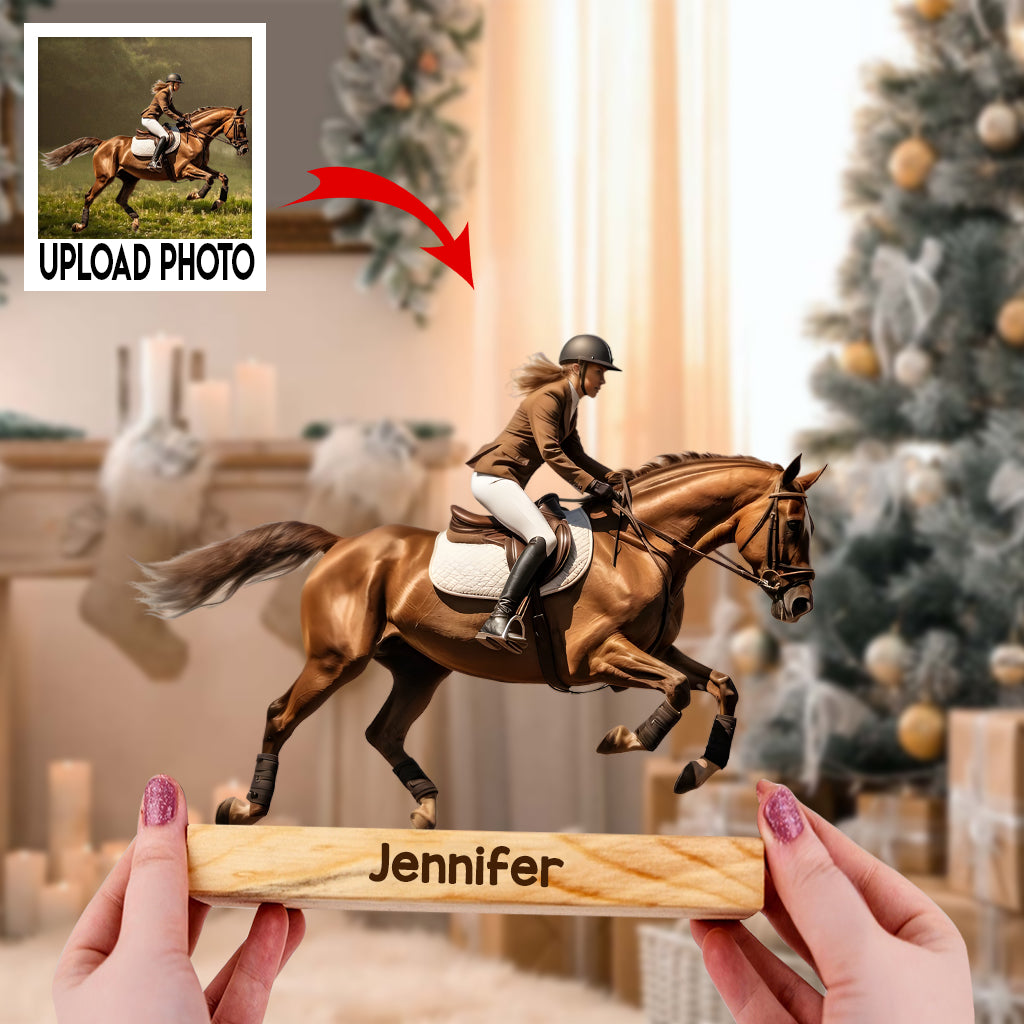 Custom Any Photo Plaque - Personalized Horse Custom Photo Plaque