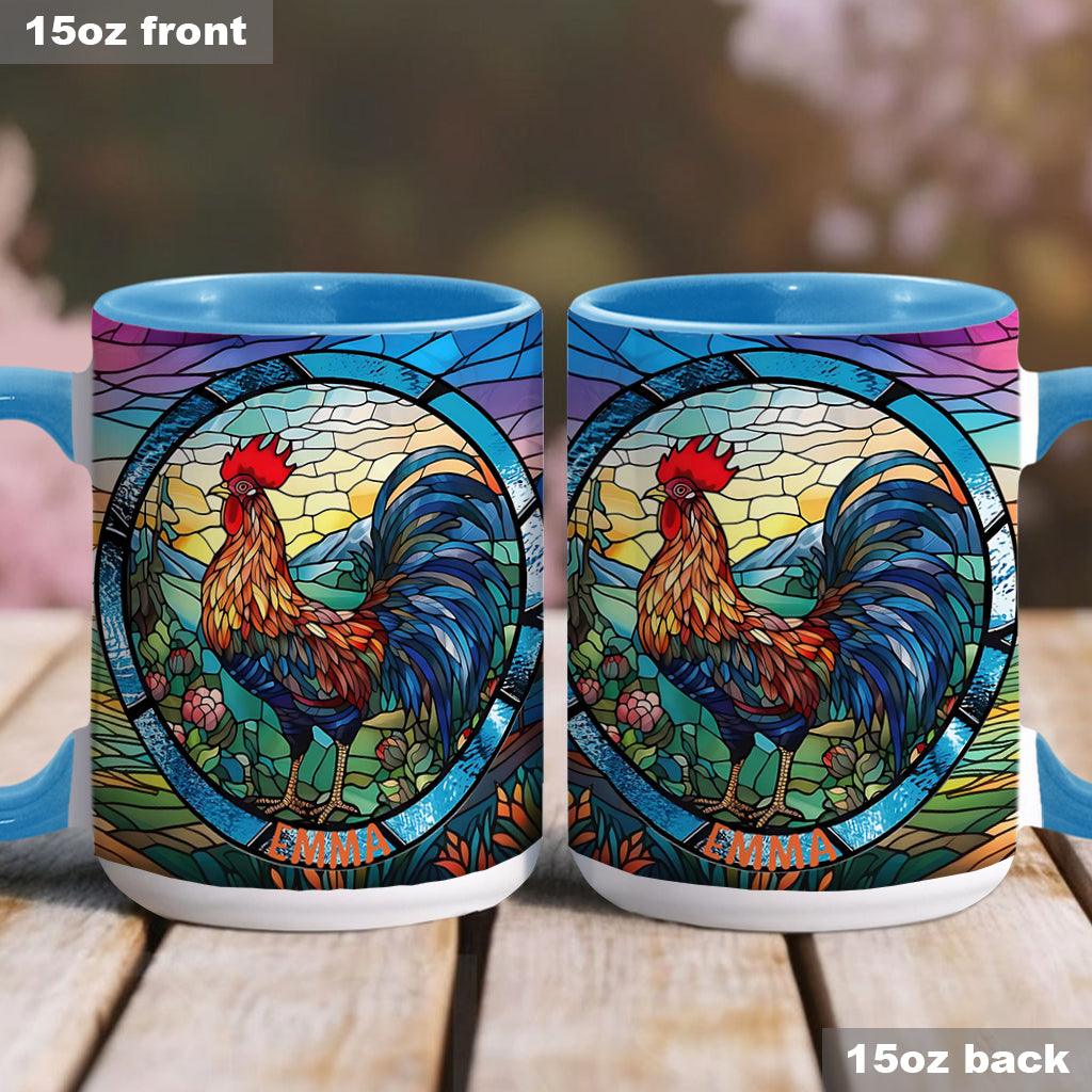 Love Chicken - Personalized Chicken Accent Mug
