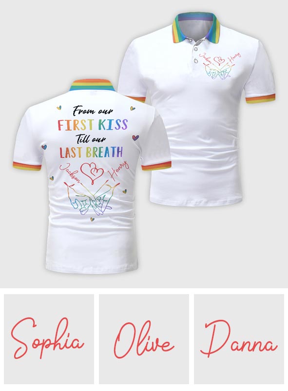 I'm Keeping You - Personalized LGBT Support Polo Shirt