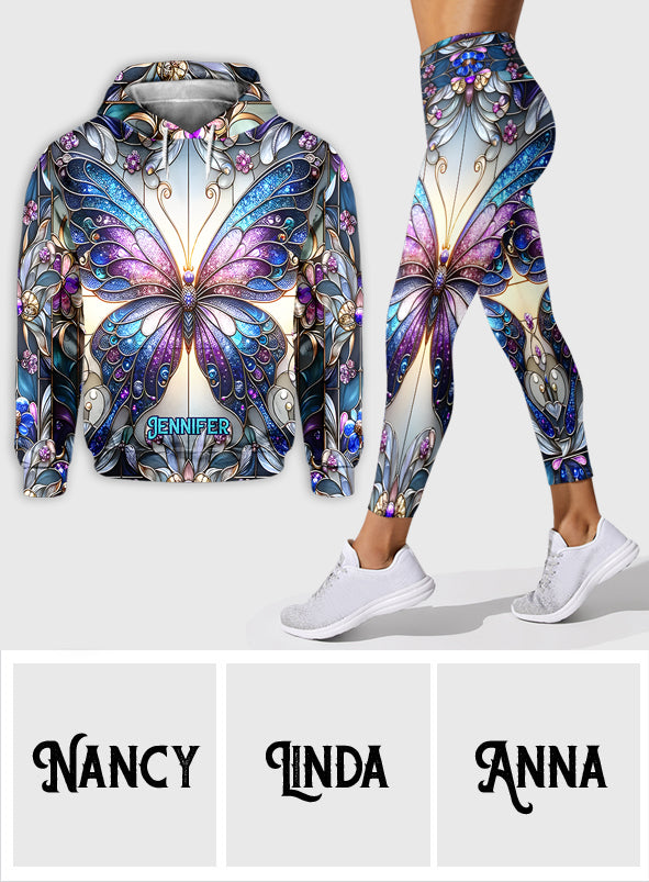 Personalized Beautiful Butterfly Butterfly Hoodie and Leggings