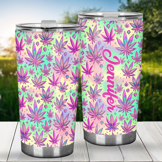 High Maintenance - Personalized Weed Tumbler