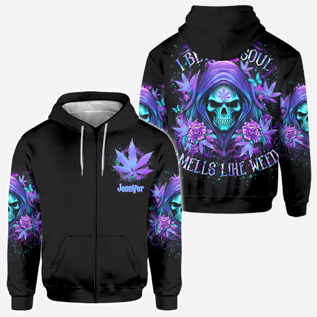 I Bet My Soul - Personalized Weed All Over Shirt