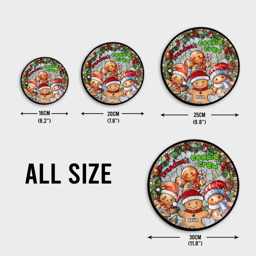 Cookie Crew - Personalized Grandma Stained Glass Suncatcher